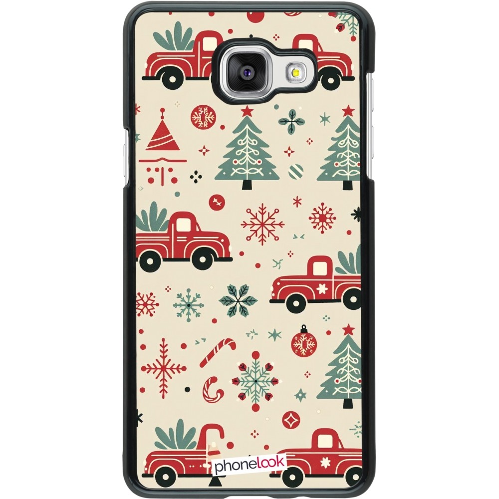 Samsung Galaxy A5 (2016) Case Hülle - Weihnachten 2024 Lkw Tanne