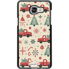 Samsung Galaxy A5 (2016) Case Hülle - Weihnachten 2024 Lkw Tanne