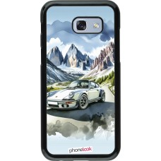 Samsung Galaxy A5 (2017) Case Hülle - Porsche 911 Berg Aquarell