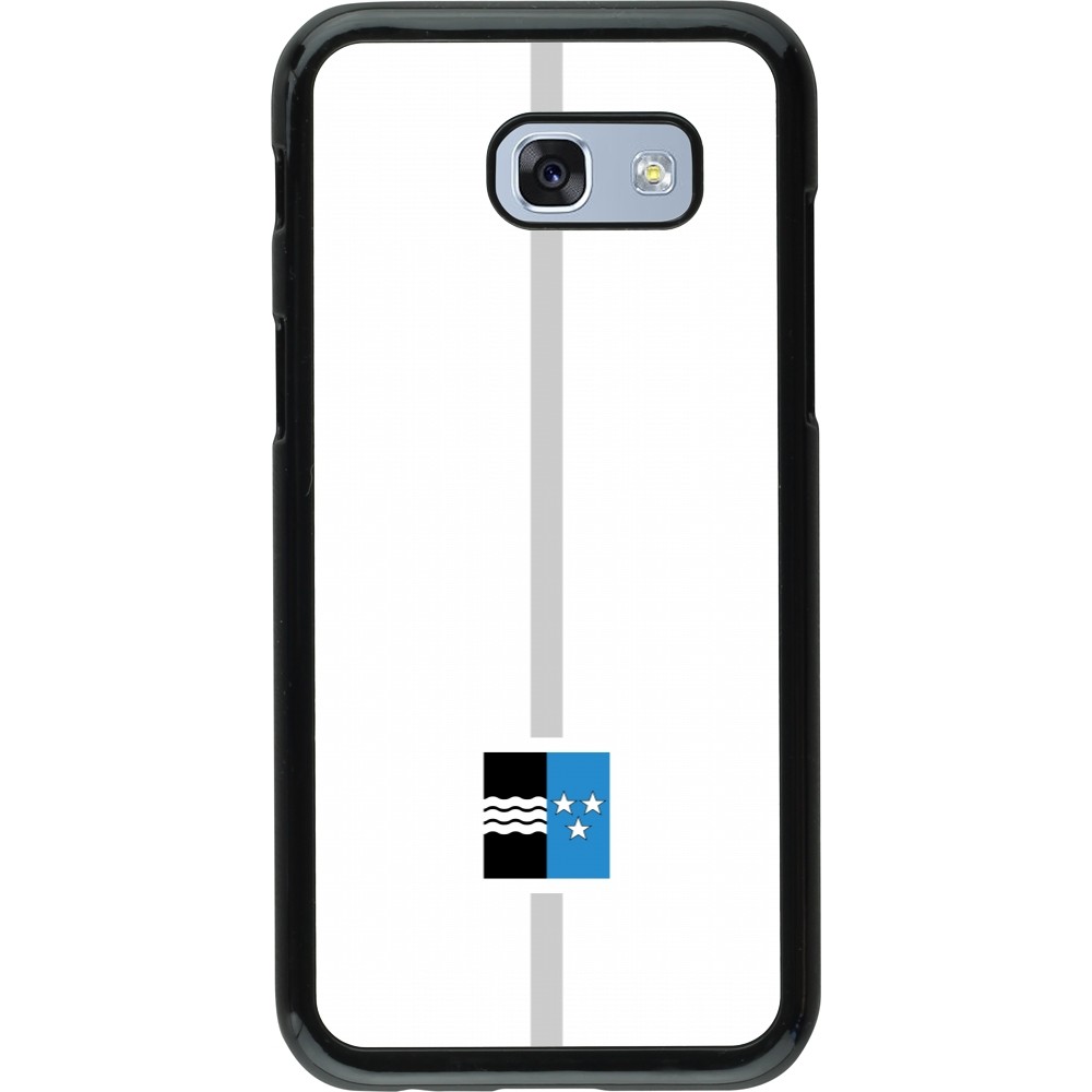 Samsung Galaxy A5 (2017) Case Hülle - Kanton AG weiss
