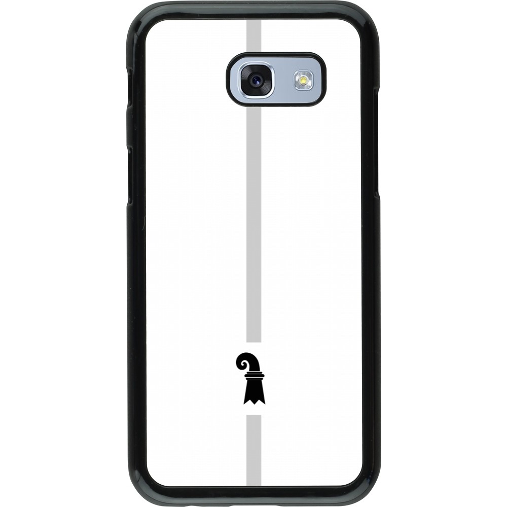 Samsung Galaxy A5 (2017) Case Hülle - Kanton BS weiss