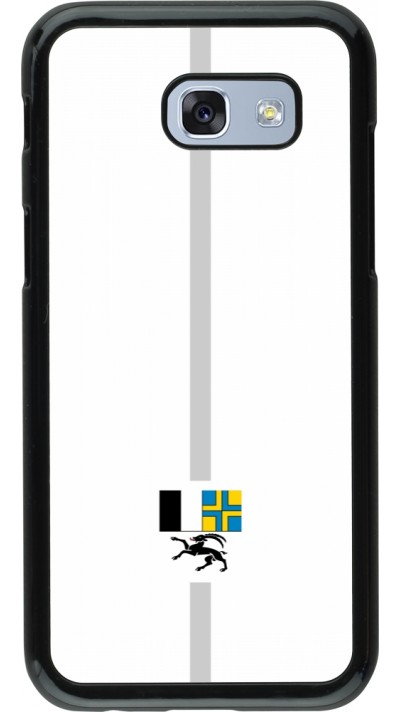 Samsung Galaxy A5 (2017) Case Hülle - Kanton GR weiss