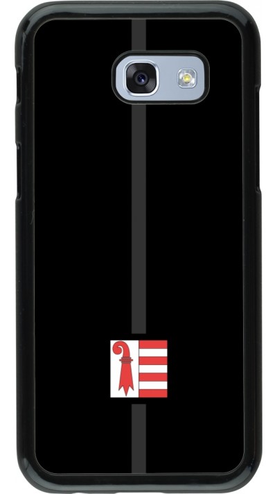Samsung Galaxy A5 (2017) Case Hülle - Kanton JU schwarz