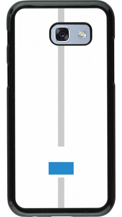 Samsung Galaxy A5 (2017) Case Hülle - Kanton LU weiss