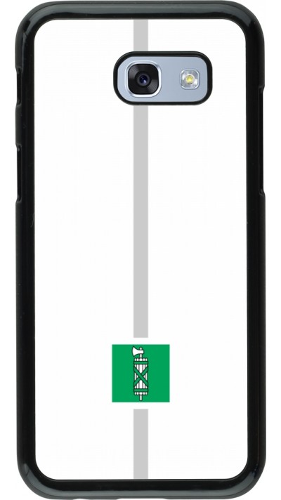 Samsung Galaxy A5 (2017) Case Hülle - Kanton SG weiss