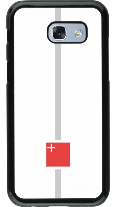 Samsung Galaxy A5 (2017) Case Hülle - Kanton SZ weiss