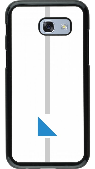 Samsung Galaxy A5 (2017) Case Hülle - Kanton ZH weiss