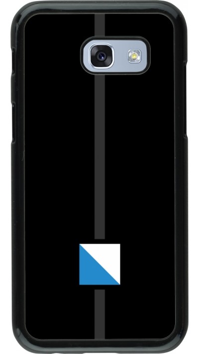 Samsung Galaxy A5 (2017) Case Hülle - Kanton ZH schwarz