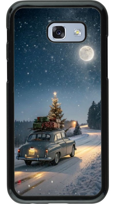 Samsung Galaxy A5 (2017) Case Hülle - Christmas 25 Car with Tree Xmas