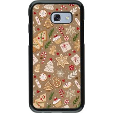 Samsung Galaxy A5 (2017) Case Hülle - Christmas 25 Pattern Ginger Cookie