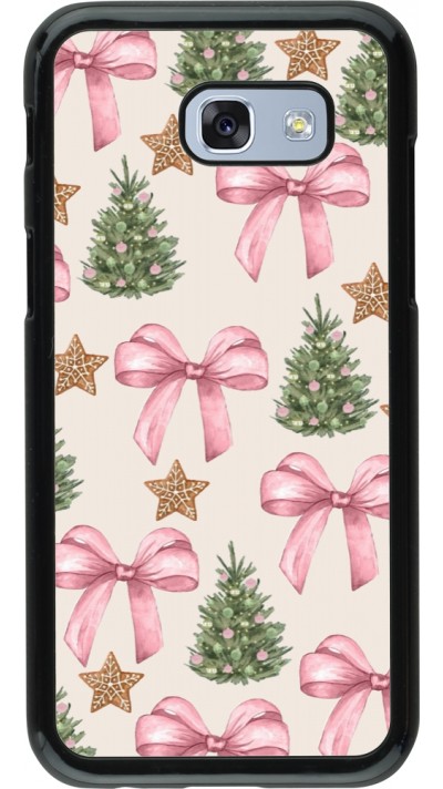 Samsung Galaxy A5 (2017) Case Hülle - Christmas 25 Vintage Ribbons