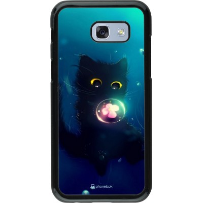 Hülle Samsung Galaxy A5 (2017) - Cute Cat Bubble