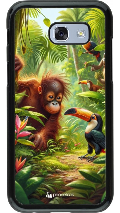 Samsung Galaxy A5 (2017) Case Hülle - Tropischer Dschungel Tayrona