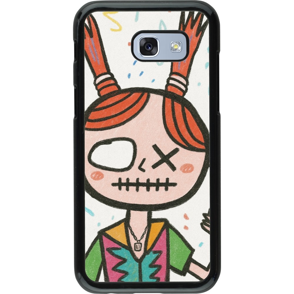 Samsung Galaxy A5 (2017) Case Hülle - Little Girl Sketch