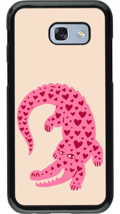 Samsung Galaxy A5 (2017) Case Hülle - Pink crocodile 2026