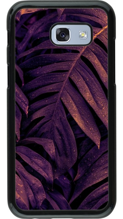 Samsung Galaxy A5 (2017) Case Hülle - Purple Light Leaves