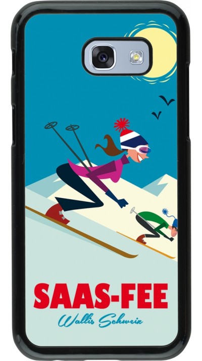 Samsung Galaxy A5 (2017) Case Hülle - Saas-Fee Ski Downhill