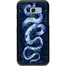 Samsung Galaxy A5 (2017) Case Hülle - Snake Blue Anaconda
