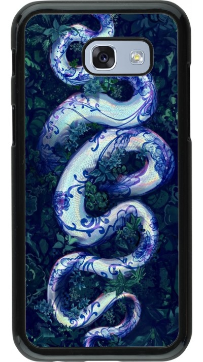 Samsung Galaxy A5 (2017) Case Hülle - Snake Blue Anaconda