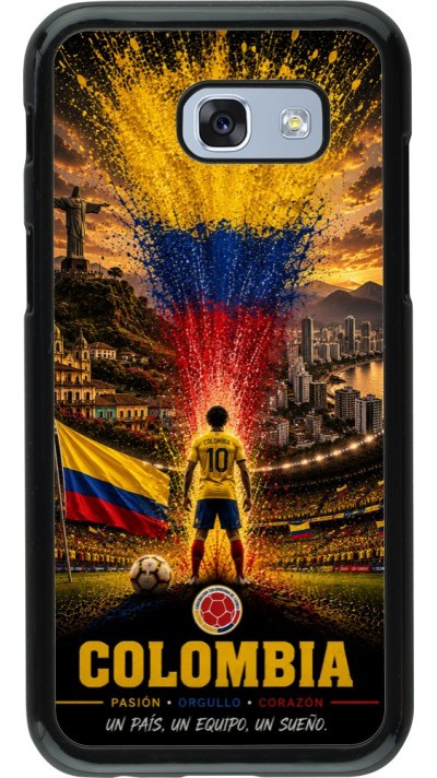 Samsung Galaxy A5 (2017) Case Hülle - Fussball Kolumbien splash 2026