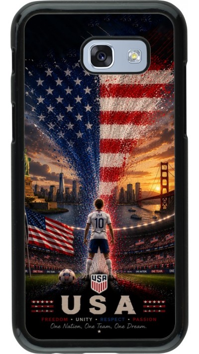 Samsung Galaxy A5 (2017) Case Hülle - Fussball Vereinigten Staaten splash 2026