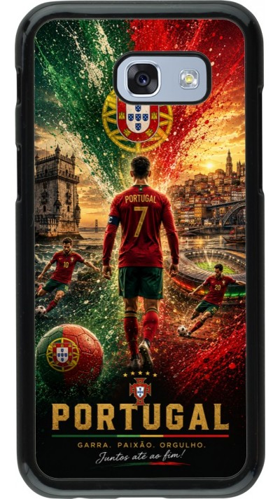 Samsung Galaxy A5 (2017) Case Hülle - Fussball Portugal splash 2026