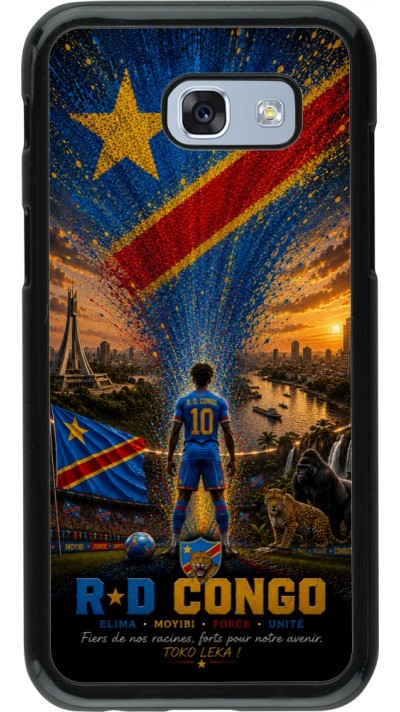 Samsung Galaxy A5 (2017) Case Hülle - Fussball Demokratische Republik Kongo splash 2026
