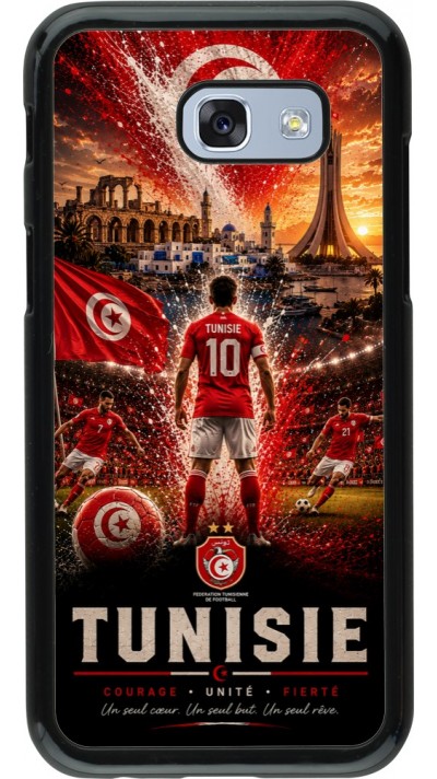 Samsung Galaxy A5 (2017) Case Hülle - Fussball Tunesien splash 2026