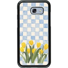 Samsung Galaxy A5 (2017) Case Hülle - Blue vichy tulips Spring 2026