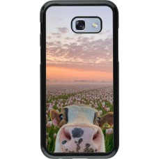 Samsung Galaxy A5 (2017) Case Hülle - Cow with tulips Spring 2026