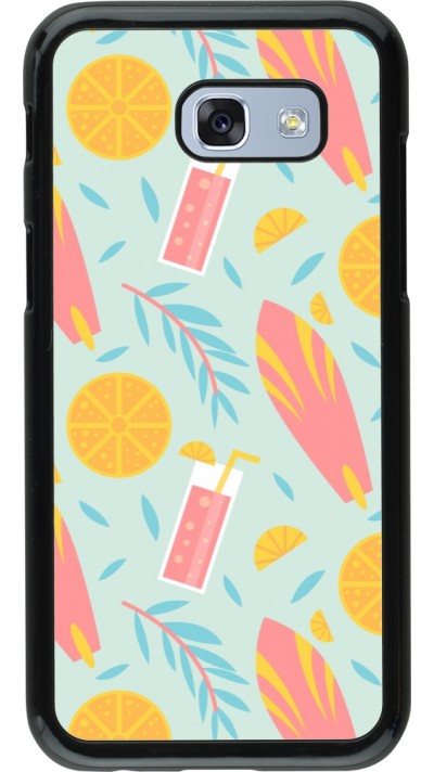 Samsung Galaxy A5 (2017) Case Hülle - Summer 2025 Pattern citron