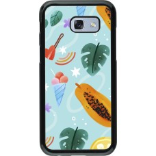 Samsung Galaxy A5 (2017) Case Hülle - Summer 2025 Pattern papaya