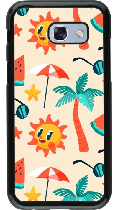 Samsung Galaxy A5 (2017) Case Hülle - Summer 2025 Pattern soleil