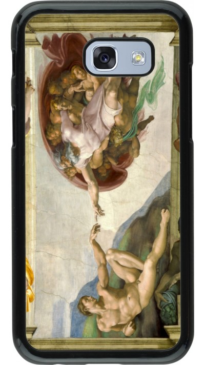 Samsung Galaxy A5 (2017) Case Hülle - Kunstbild - Die Erschaffung Adams - Michelangelo