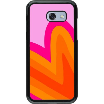 Samsung Galaxy A5 (2017) Case Hülle - Valentine 2024 heart gradient