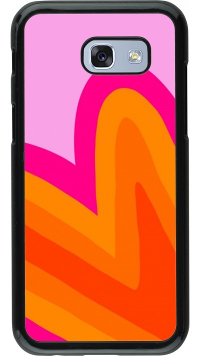 Samsung Galaxy A5 (2017) Case Hülle - Valentine 2024 heart gradient