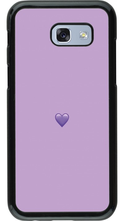 Samsung Galaxy A5 (2017) Case Hülle - Valentine 2023 purpule single heart