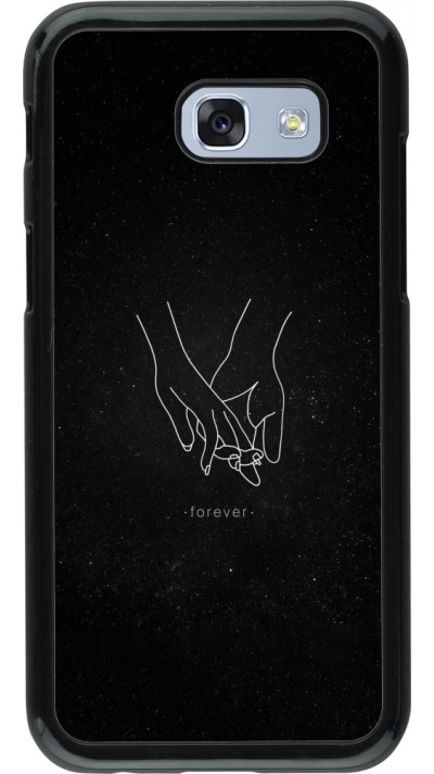 Samsung Galaxy A5 (2017) Case Hülle - Valentine 2023 hands forever