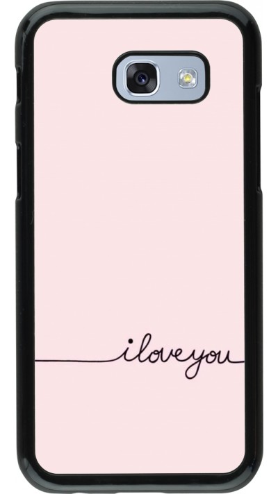 Samsung Galaxy A5 (2017) Case Hülle - Valentine 2023 i love you writing