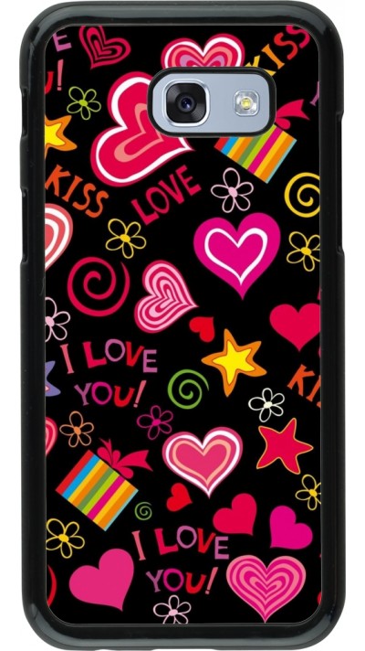 Samsung Galaxy A5 (2017) Case Hülle - Valentine 2023 love symbols