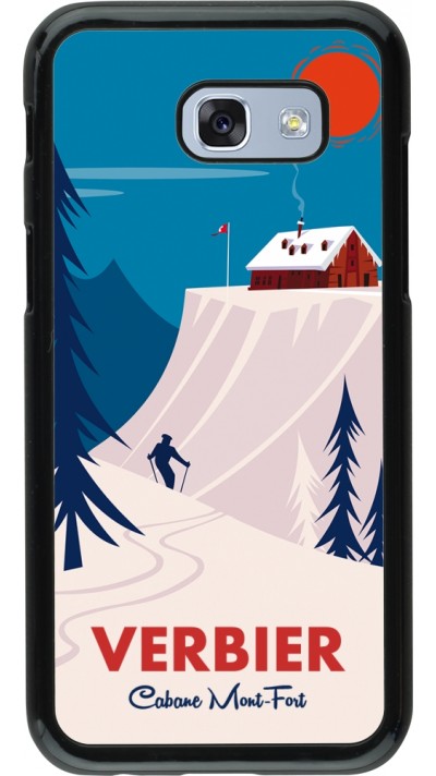 Samsung Galaxy A5 (2017) Case Hülle - Verbier Cabane Mont-Fort