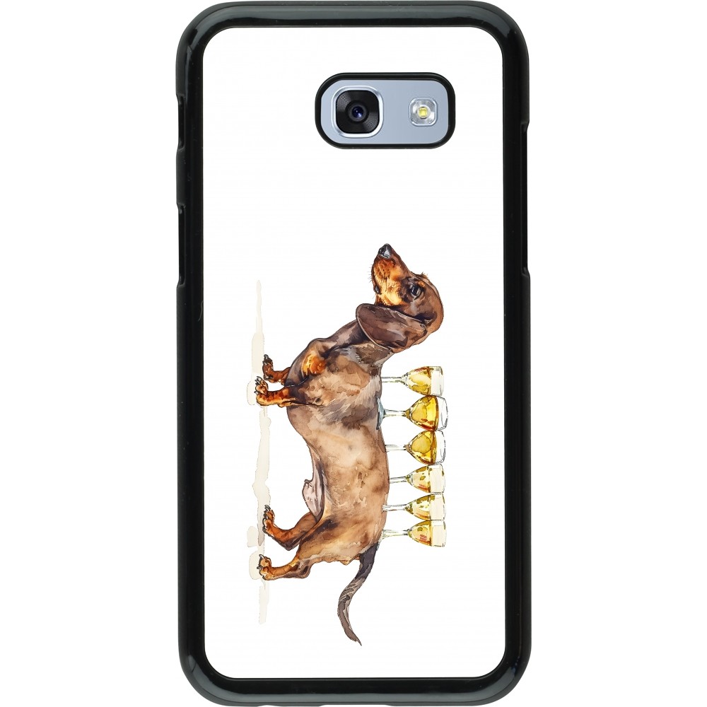 Samsung Galaxy A5 (2017) Case Hülle - Wine Teckel