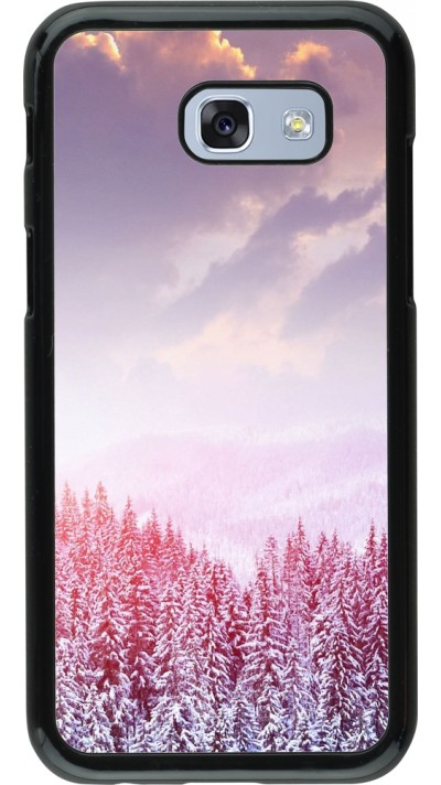 Samsung Galaxy A5 (2017) Case Hülle - Winter 22 Pink Forest
