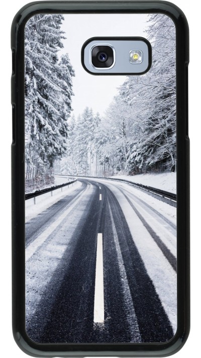 Samsung Galaxy A5 (2017) Case Hülle - Winter 22 Snowy Road