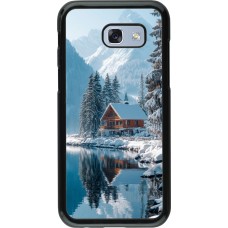 Samsung Galaxy A5 (2017) Case Hülle - Winter 25 Winter house forest day
