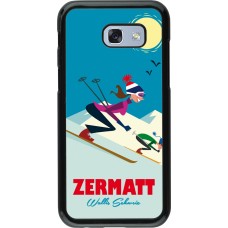 Samsung Galaxy A5 (2017) Case Hülle - Zermatt Ski Downhill