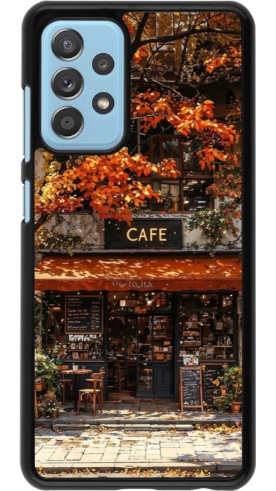Samsung Galaxy A52 Case Hülle - Autumn 25 Coffee shop