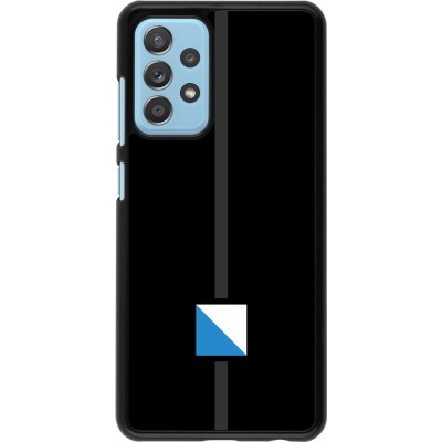 Samsung Galaxy A52 Case Hülle - Kanton ZH schwarz
