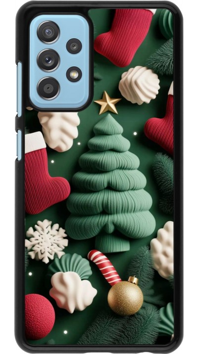 Samsung Galaxy A52 Case Hülle - Christmas 25 Christmas textiles