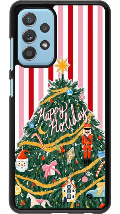 Samsung Galaxy A52 Case Hülle - Christmas 25 Happy Holiday